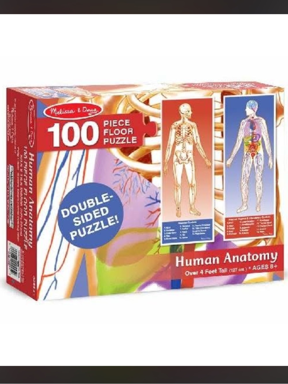 Melissa & Doug Human Anatomy 100pc Floor Puzzle
